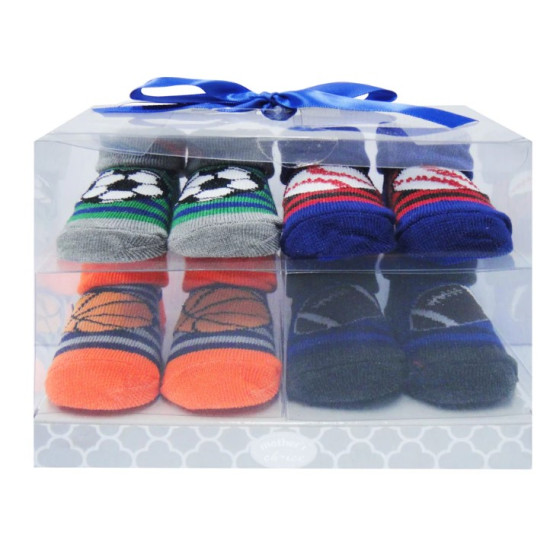 Mothers Choice 4 Pack Socks 
