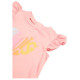 Levi's heart romper and bootie set pink 