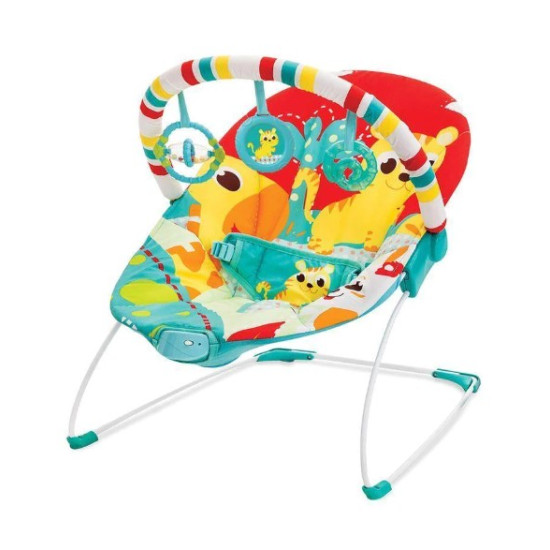 Mastela Music and Soothing Vibration Bouncer blue