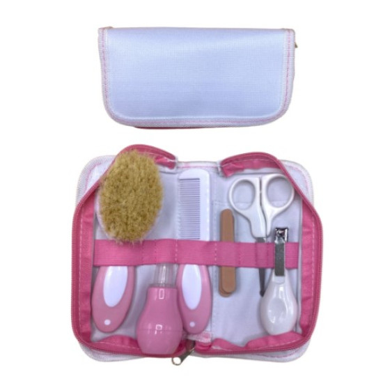 Chieea 6 in 1 Baby Nail Care Set - Pink