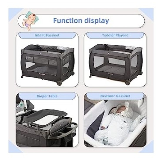 Pamo Babe Playard Deluxe Nursery Center