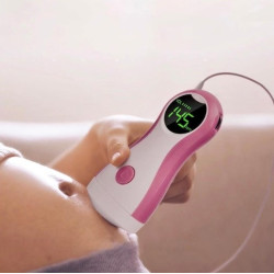 Fetal Doppler with headphones