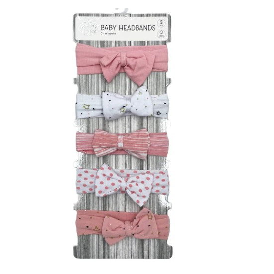 Mothers Choice 5 Pcs Headband Star