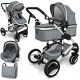 Belecoo Q3 Silver Series 3 in 1 Travel System