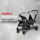 Chelino Tandem Front & Back Sibling Stroller