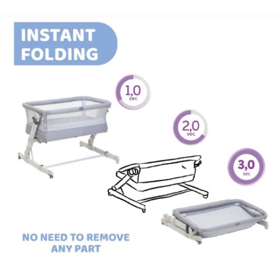 Chicco Next2Me Pop Up Co-sleeping crib