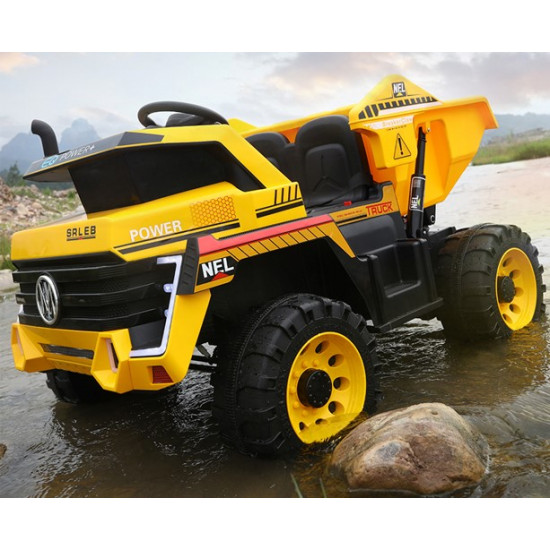 Dump Truck Construction Tractor Ride On Car with Electric Bucket