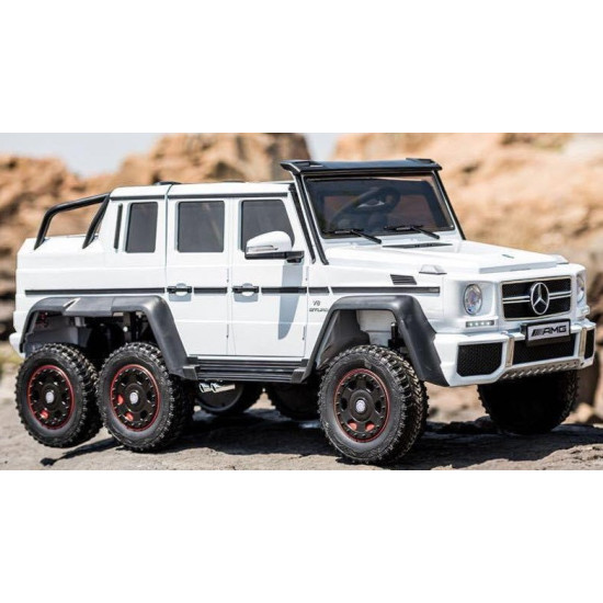 MERCEDES G63 6 X 6 KIDS ELECTRIC RIDE ON CAR WHITE
