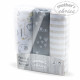 Mothers Choice 3 Pack Baby Flannel Receiver Elephant