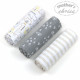 Mothers Choice 3 Pack Baby Flannel Receiver Elephant
