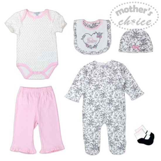Mothers Choice 6PC Grower Set Sweet Baby