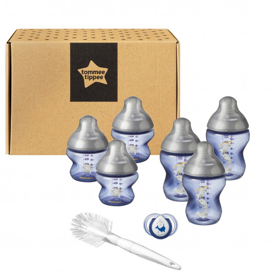 Tommee Tippee Baby Bottle Starter Kit Boys 
